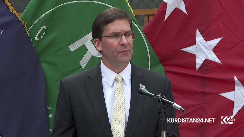 وەزیری بەرگری ئەمەریکا: هێزەکانمان لەو ناوچانەن کە نەوتی لێیە